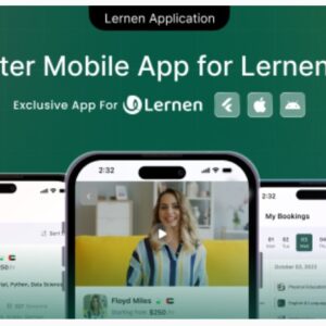 Lernen – Flutter LMS Mobile App a vie